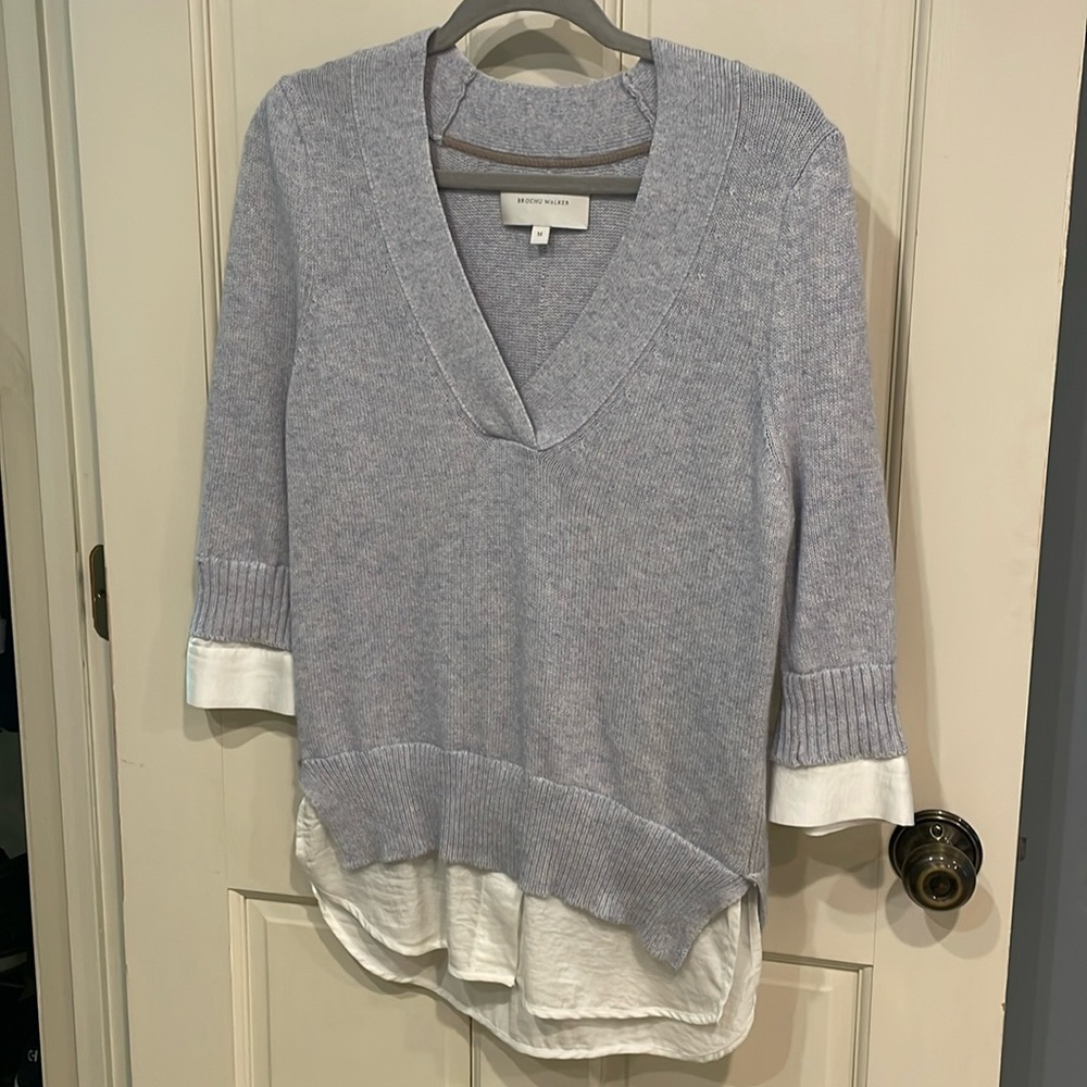 Ladies Brochure Walker V neck sweater